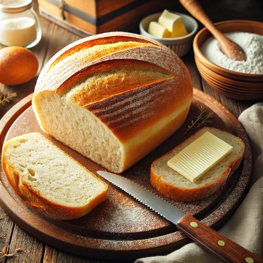 Fluffy Homemade Bread