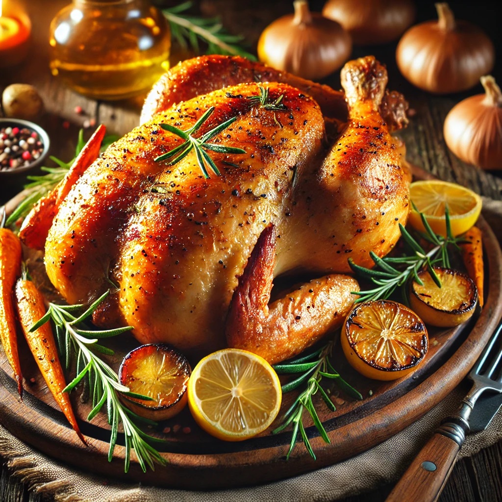Garlic Herb Roasted Chicken